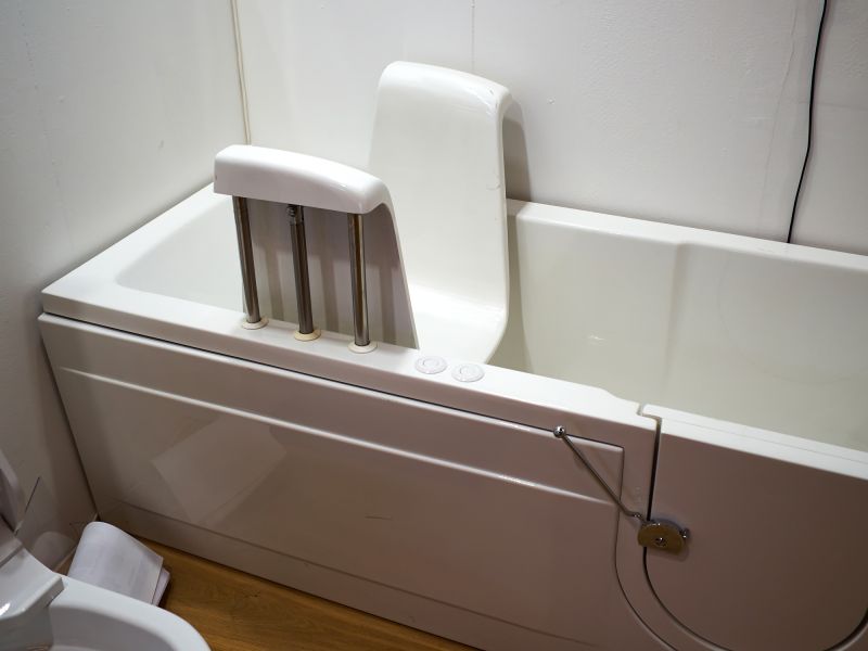 Walk-In Tub with Safety Features